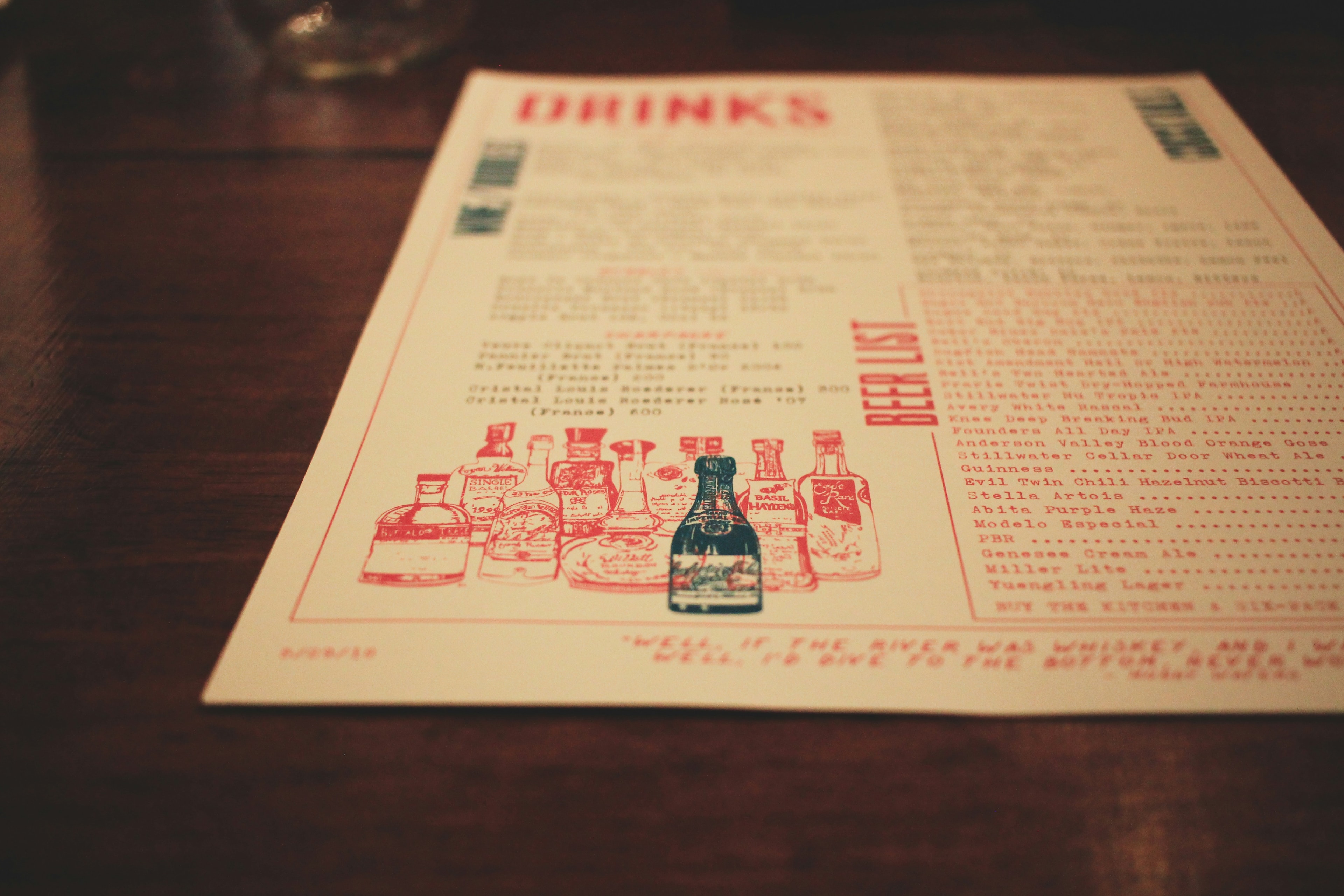 Menus